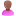 User-female-black-pink-bald icon