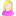 User female white pink blonde icon
