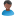 User male black blue black icon