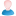 User male white blue bald icon