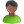 User-male-black-green-black icon
