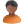 User-male-black-orange icon