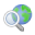 Earth-search icon