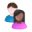 Users-mixed-gender-race icon
