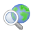 Earth-search icon