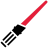 Lightsaber-Red icon