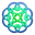 Bluegreen circleknot icon