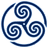 Blue Wheeled Triskelion 1 icon