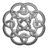 Grey circleknot icon