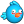 Bird blue icon