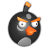 Bird black icon