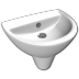 Wash-basin icon