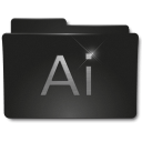 Folders Adobe AI icon
