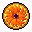 Orange tart icon