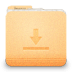 Folder-download icon