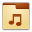 Places folder music icon