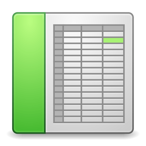Mimes-x-office-spreadsheet icon