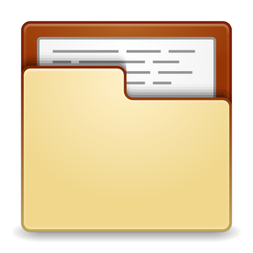Places-folder-open icon