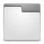 Places folder grey icon