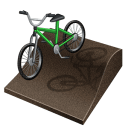 Cycling bmx icon