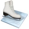 Figure-skating icon