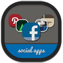 Folders social icon