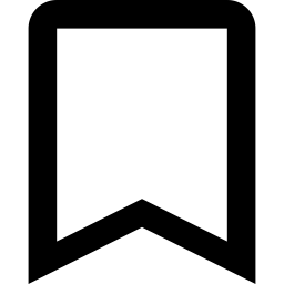 Bookmark Outline icon
