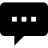 Chat Bubble Dots icon