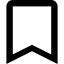 Bookmark Outline icon