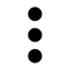 Dots Horizontal Triple icon