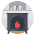 Fire-stove icon