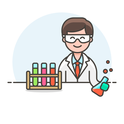 Lab-scientist icon
