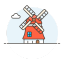 Netherlands-windmill icon