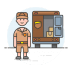 Delivery-truck icon