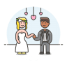 Wedding-couple icon