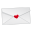 Love mail icon