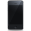iPhone front black icon
