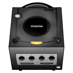 Gamecube black icon
