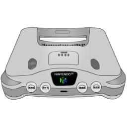 Nintendo 64 silver icon