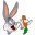 Bugs-Bunny-Carrot icon