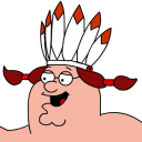 Peter-Griffin-Indian-zoomed-2 icon
