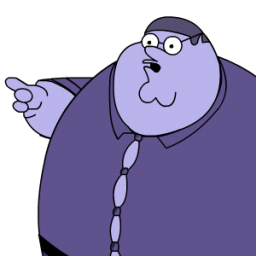 Peter Griffin Blueberry zoomed icon