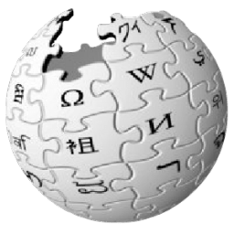 Wikipedia globe icon