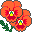 Garden-Pansy-Orange icon