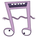 Monster music icon