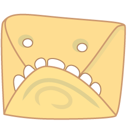 Monster mail icon