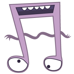 Monster music icon