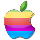 Apple multicolor icon