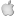 Apple grey icon