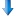 Fleche bas bleue Icon | Cristal Intense Iconset | Tatice